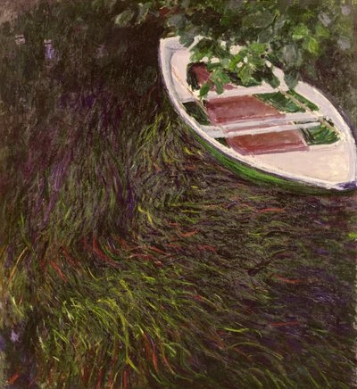 The Rowing Boat by Claude Monet